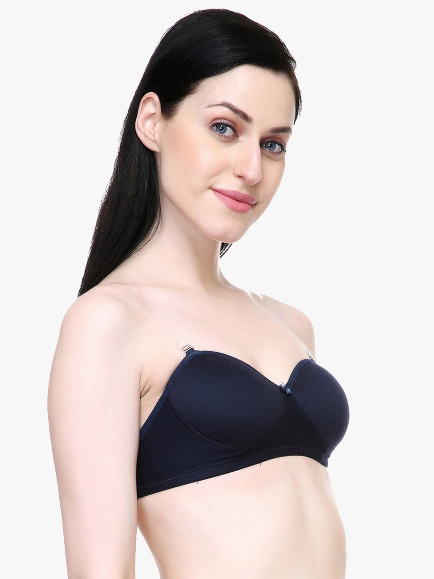 Lady Lyka Multicolor Non Wired Padded T-Shirt Bra (Pack Of 2)