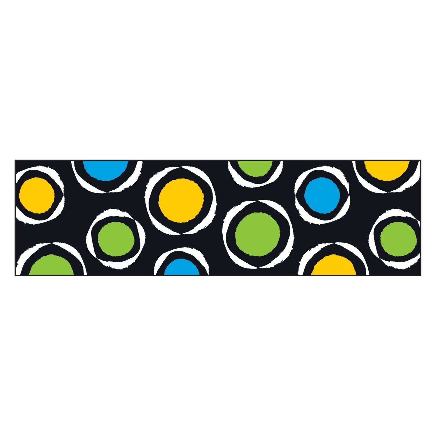 TREND Bolder Borders 2 3/4" x 42" Bold Strokes Circles Assorted T85143