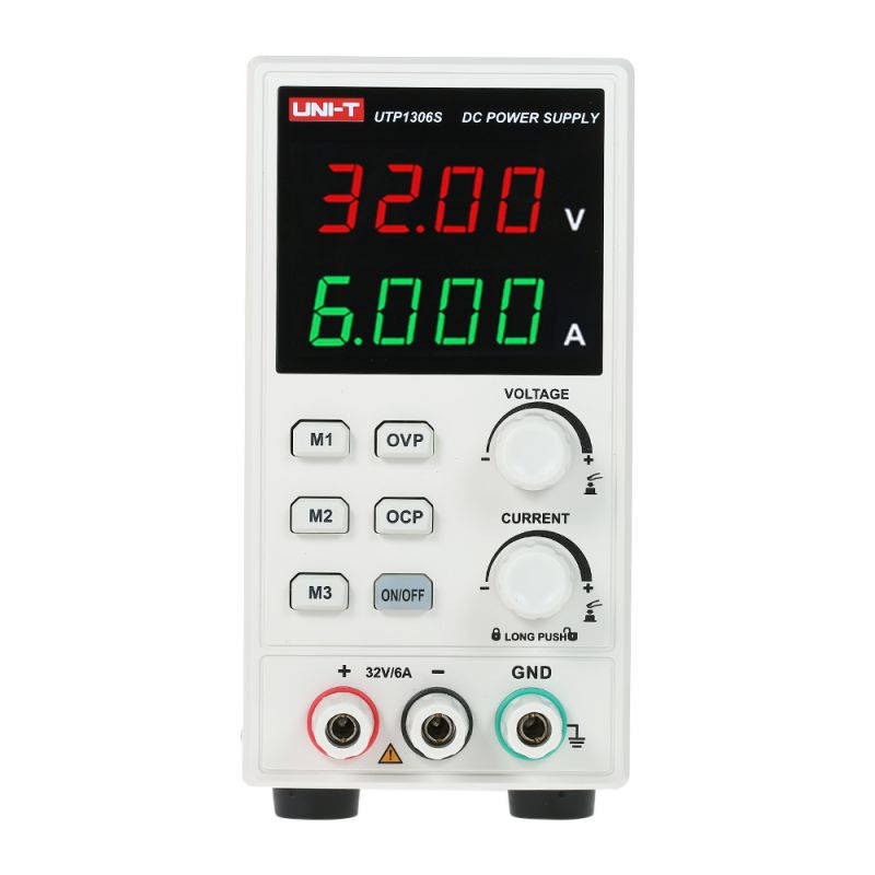 UNI-T Switching DC Power Supply 4 Digits Display LED 0-32V 0-6A High Precision Adjustable Mini Power Supply AC 220V 50Hz