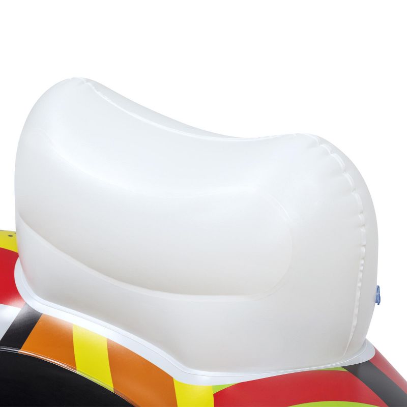 Swimline 24" Ladybug Inflatable Children's 1-Person Swimming Pool Ring Tube Pool Float - Red/Black