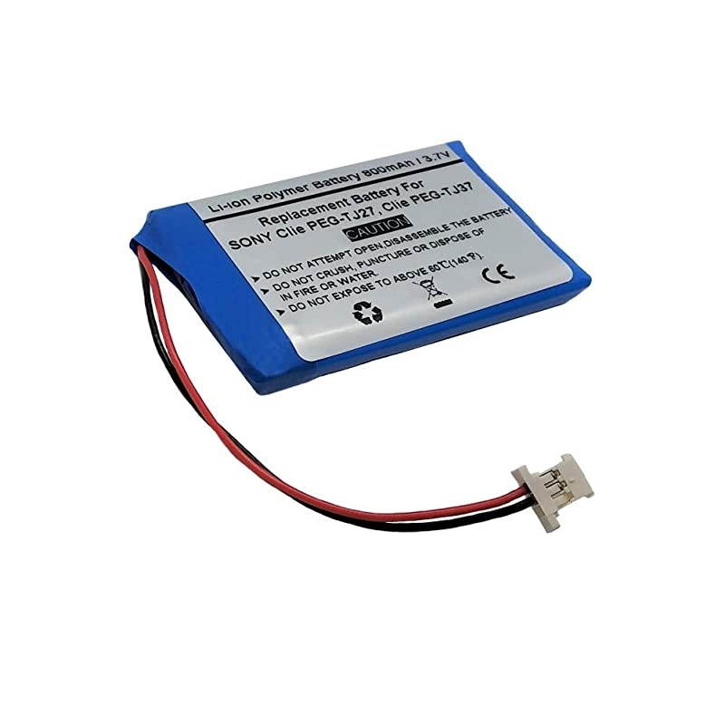 Replacement Battery for Sony Clie PEGTJ27 Clie PEGTJ37 Sony Clie TJ25 TJ35 Clie PEGT400 PEGT410 PEGT415 PEGT425 PEGT600 Sony UP553048A6H