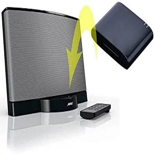 Pandada 30 Pin Bluetooth A2DP Music Receiver Audio Adapter for iPhone iPod iPad, Black