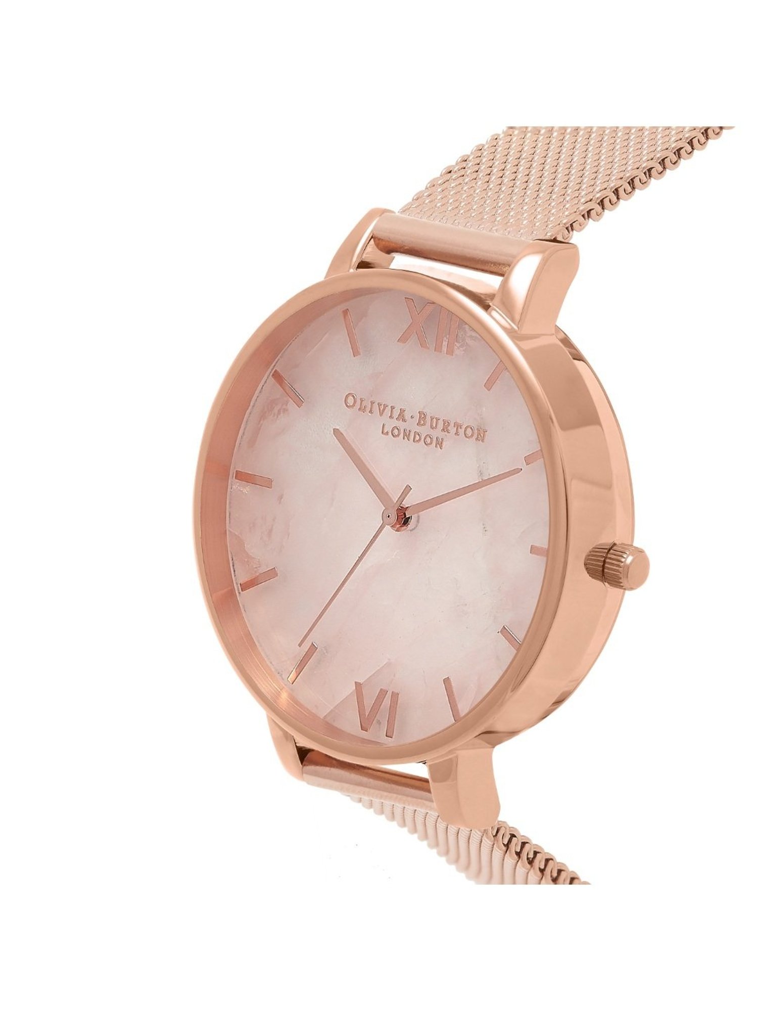 Olivia Burton OB16SP01 Semi Precious Analog Watch for Women