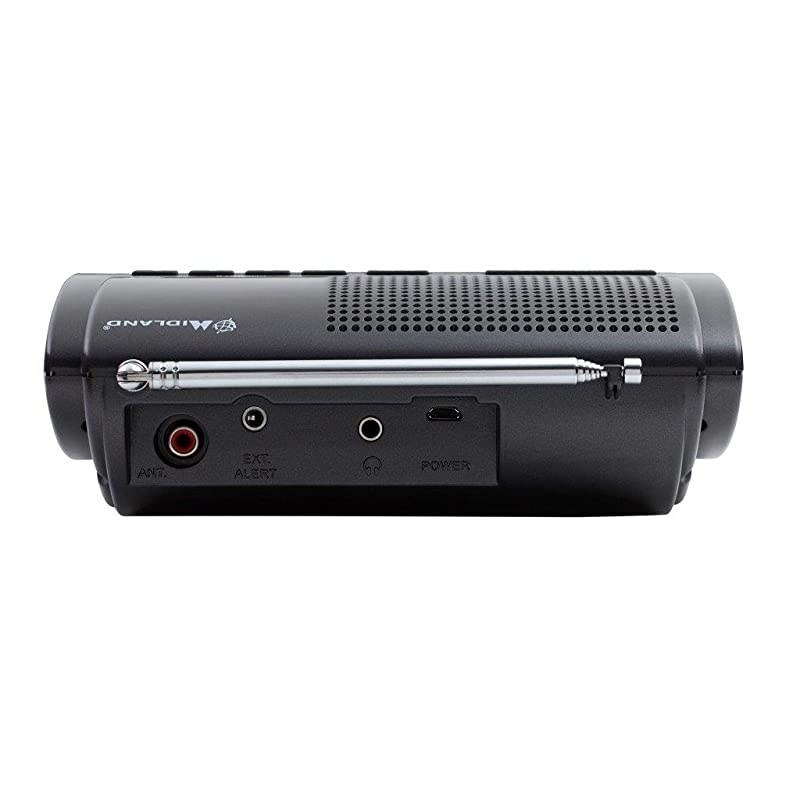 WR400 Deluxe NOAA Emergency Weather Alert Radio SAME Localized Programming 80+ Emergency Alerts amp Alarm Clock w AMFM Radio