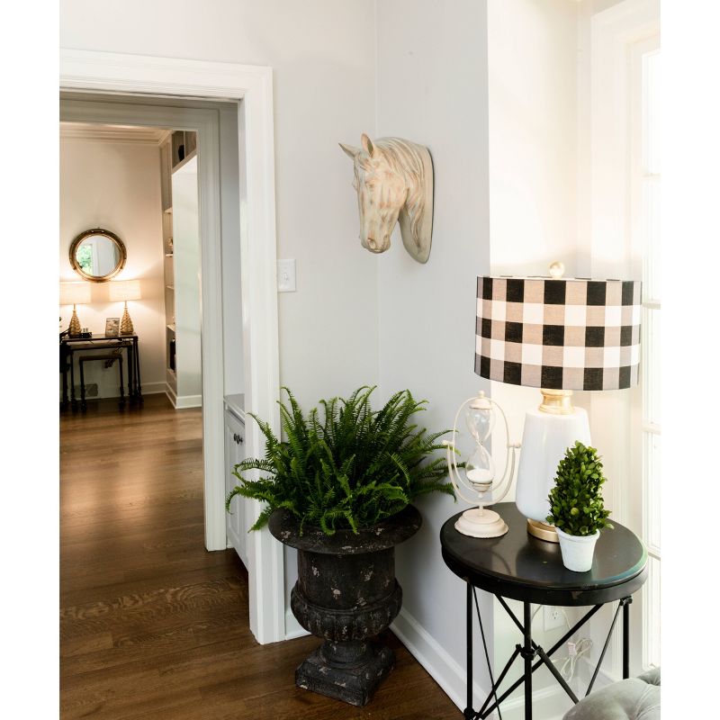 Horse Head Wall Sculpture (17.25") Brown - 3R Studios