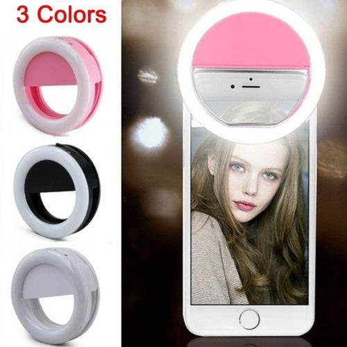 Self-timer led ring fill light portable phone 36 LEDS self-timer lamp level 3 luminous ring