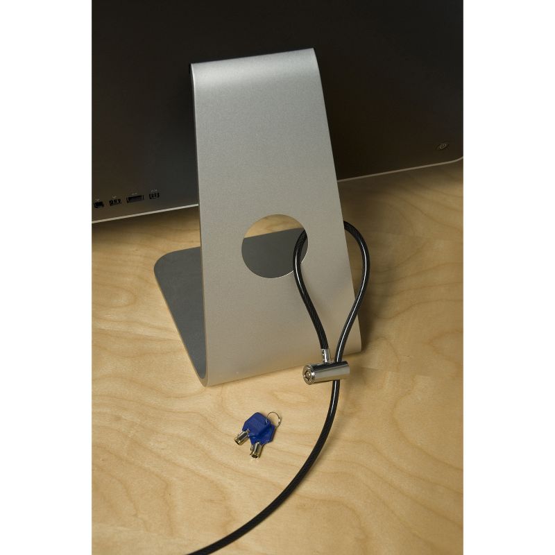 Codi Adjustable Loop Key Cable Lock - Galvanized Steel, Steel - 6 ft