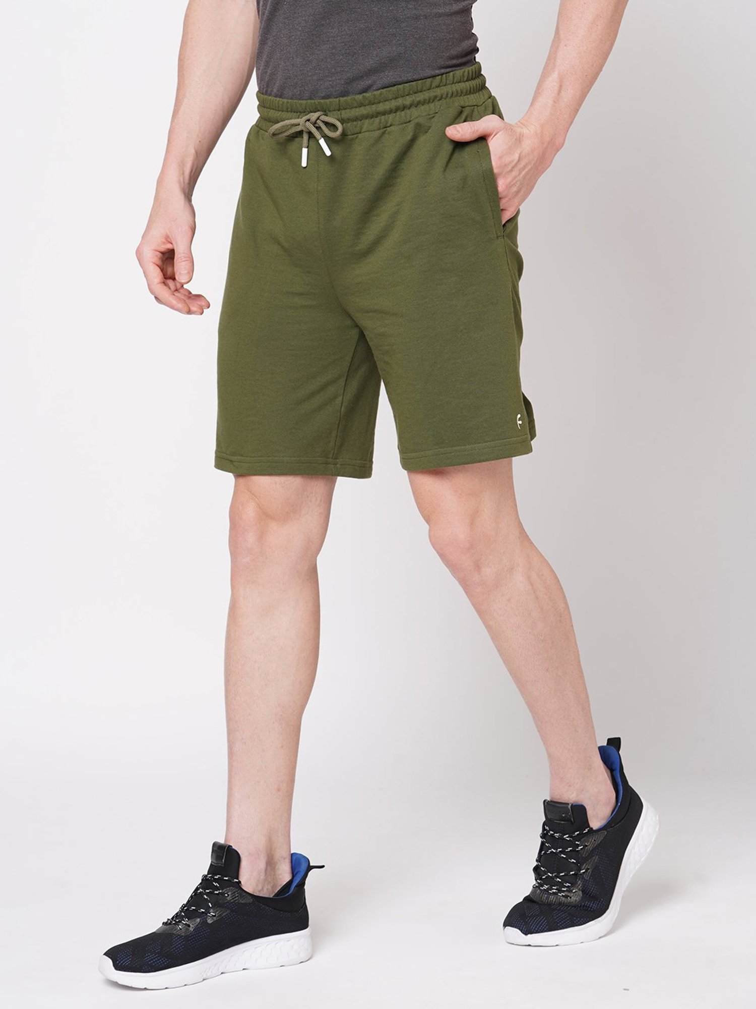 Fitz Green Slim Fit Shorts