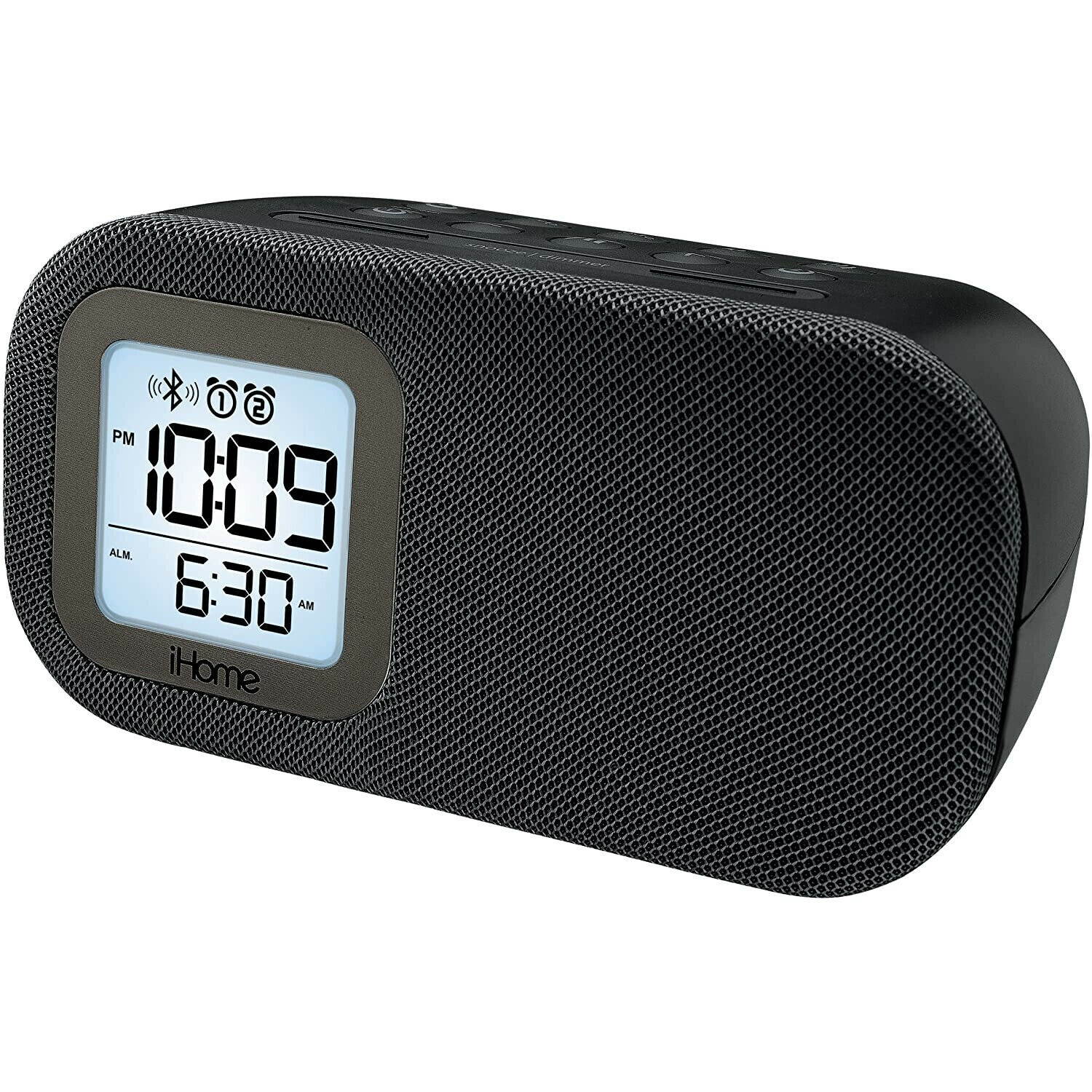 iHome Dual Alarm FM Clock Radio (w/ Bluetooth Speaker and USB Charging)