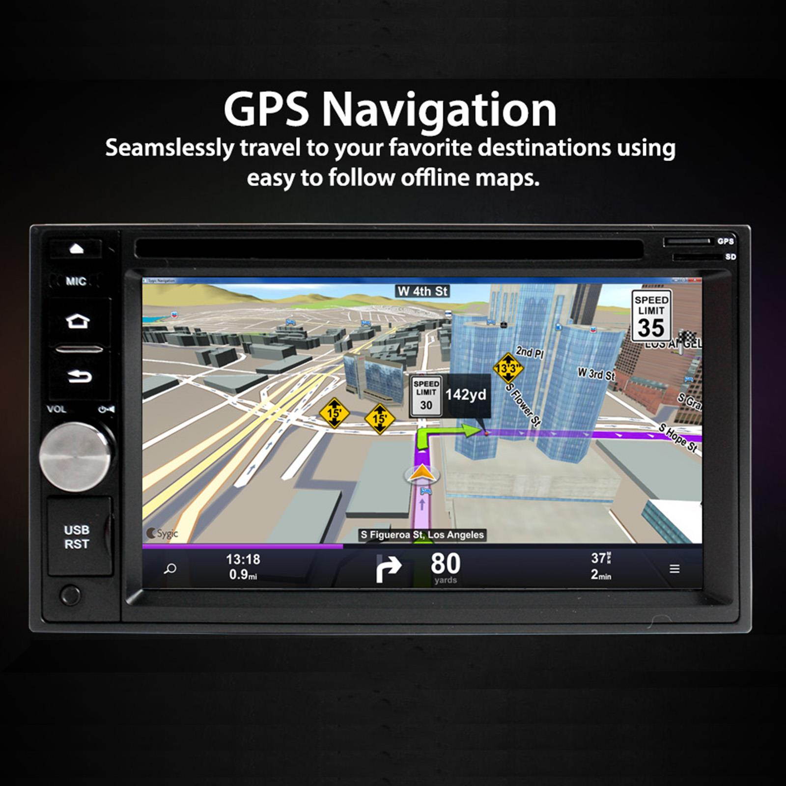 Otto Navi S-Series DVD GPS Navigation Multimedia Radio and Dash Kit for Lincoln Multi-Kit 1995-2011