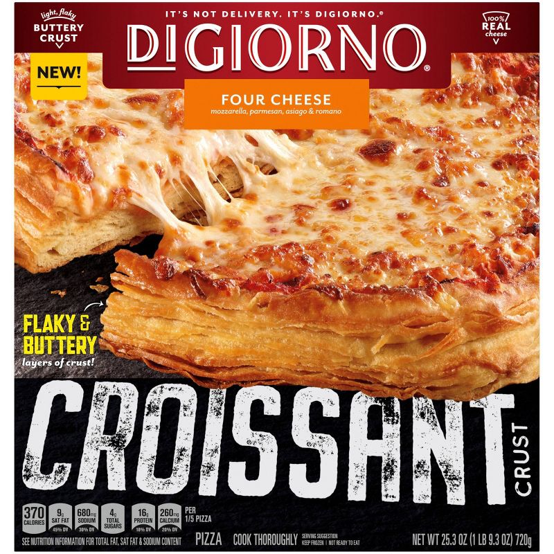 DiGiorno Cheese Stuffed Crust Three Meat Frozen Pizza - 9.2oz