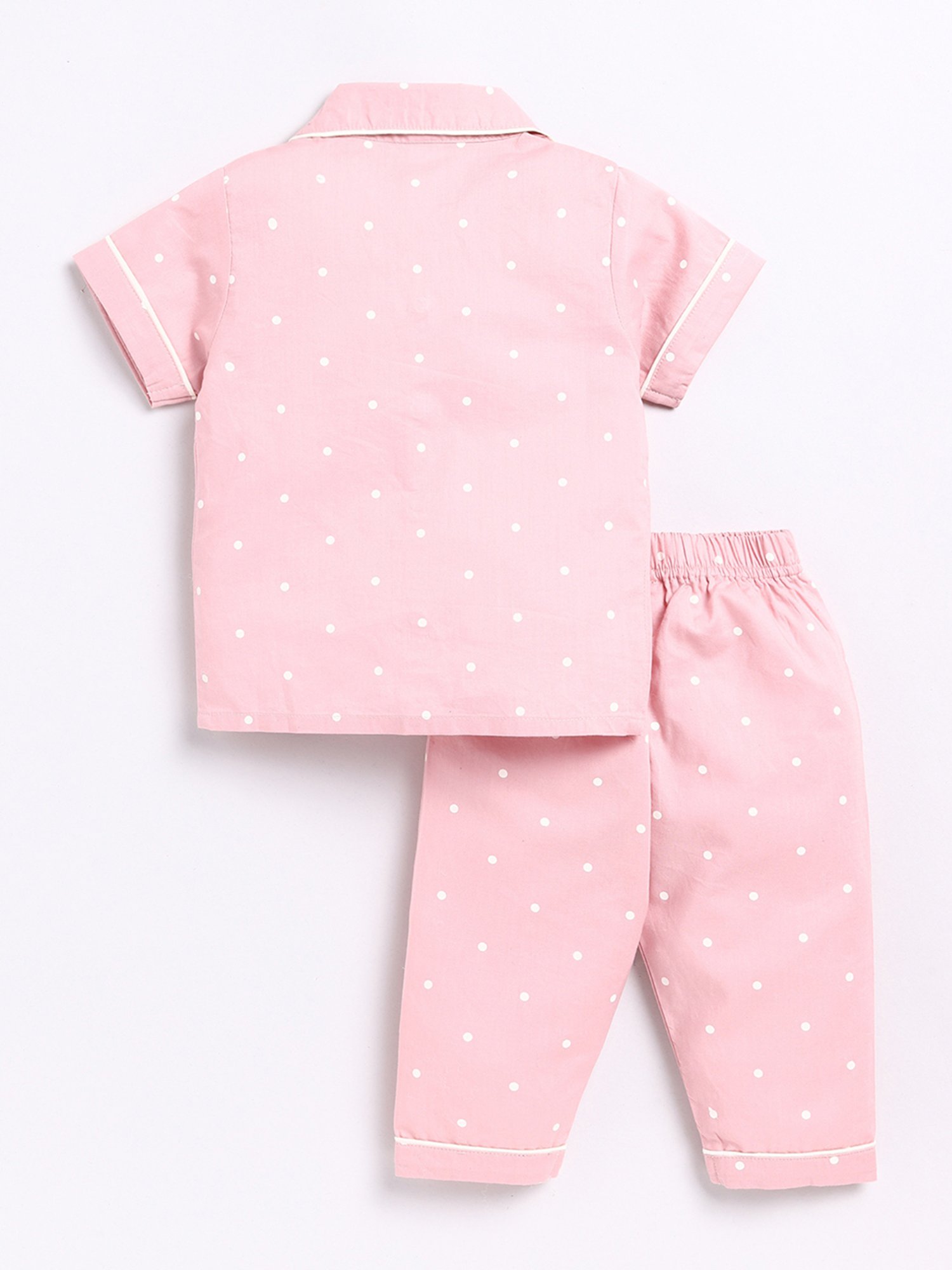 Clt.s Boys Pink Printed Shirt with Pants