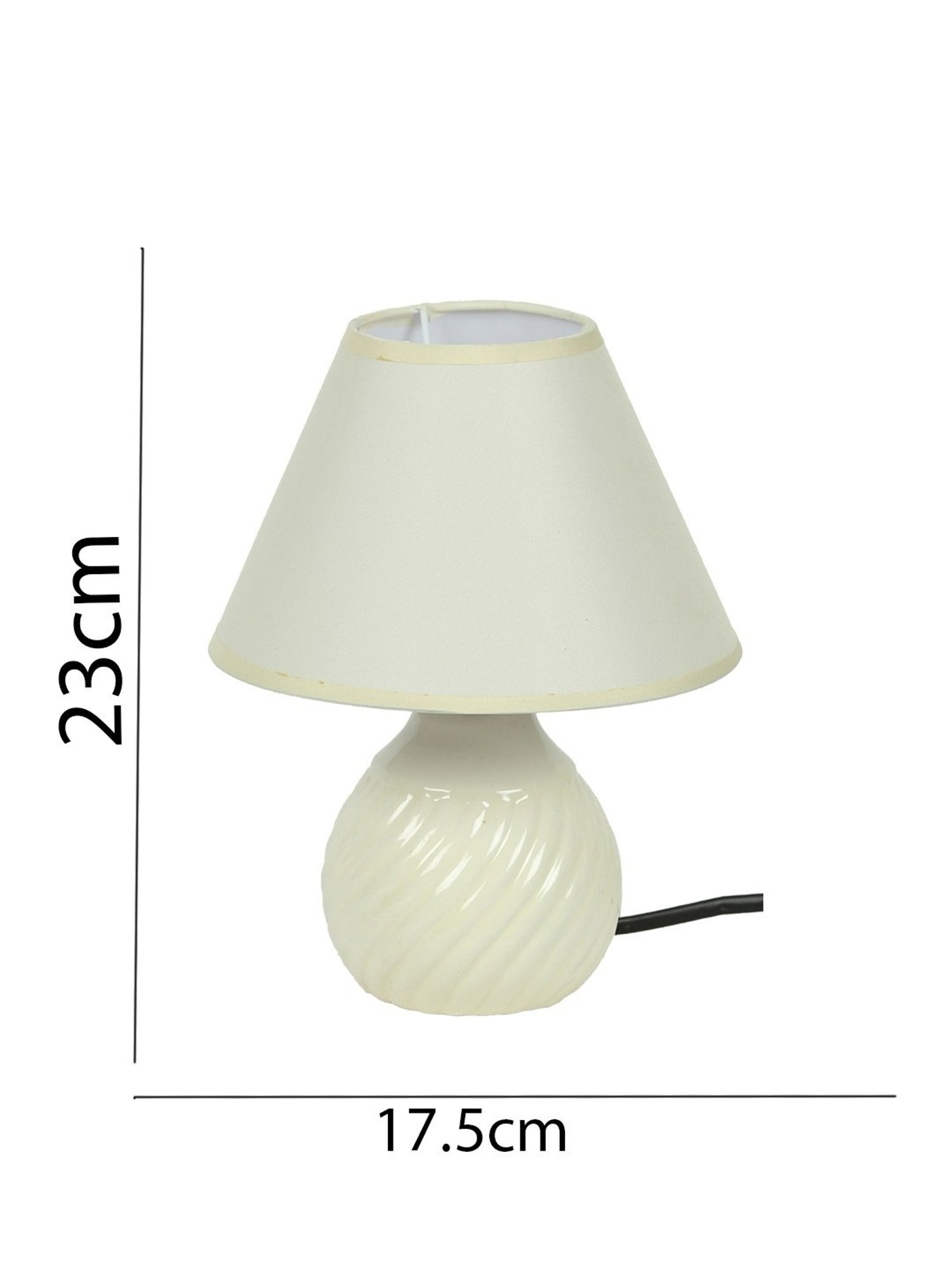 Tayhaa White Ceramic Lamps
