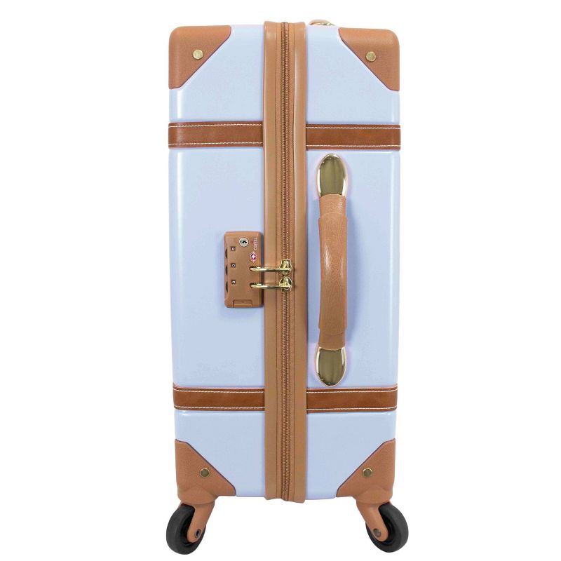 Chariot Travelware Gatsby 2pc Luggage Set - Ice Blue