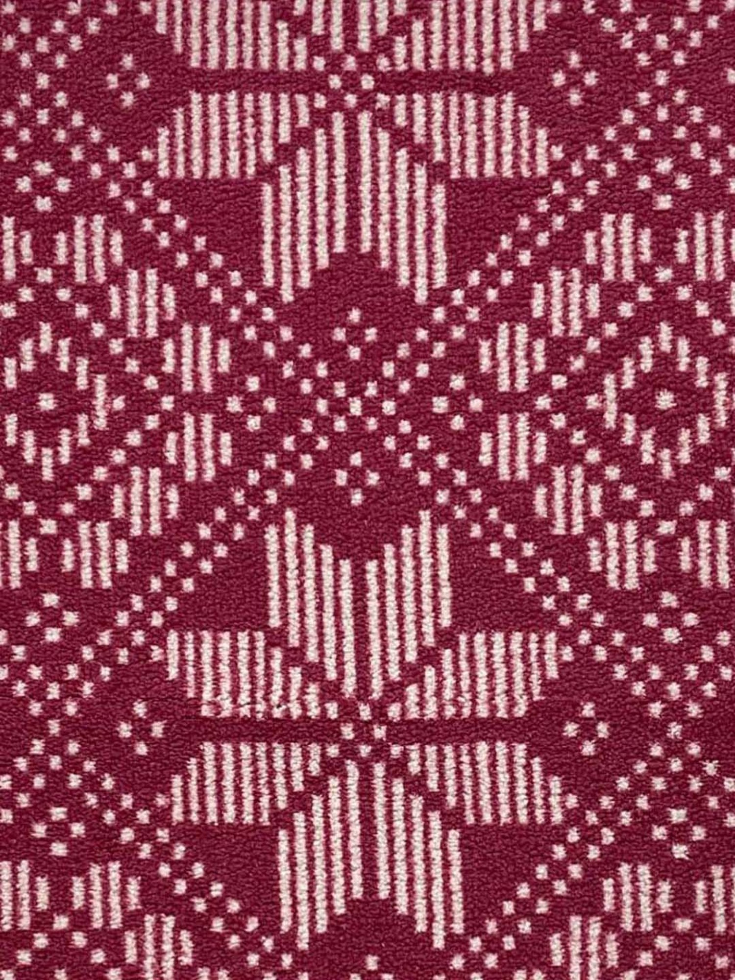 Welspun ETHAN Maroon Polyester 1306 GSM Large Foot Mat