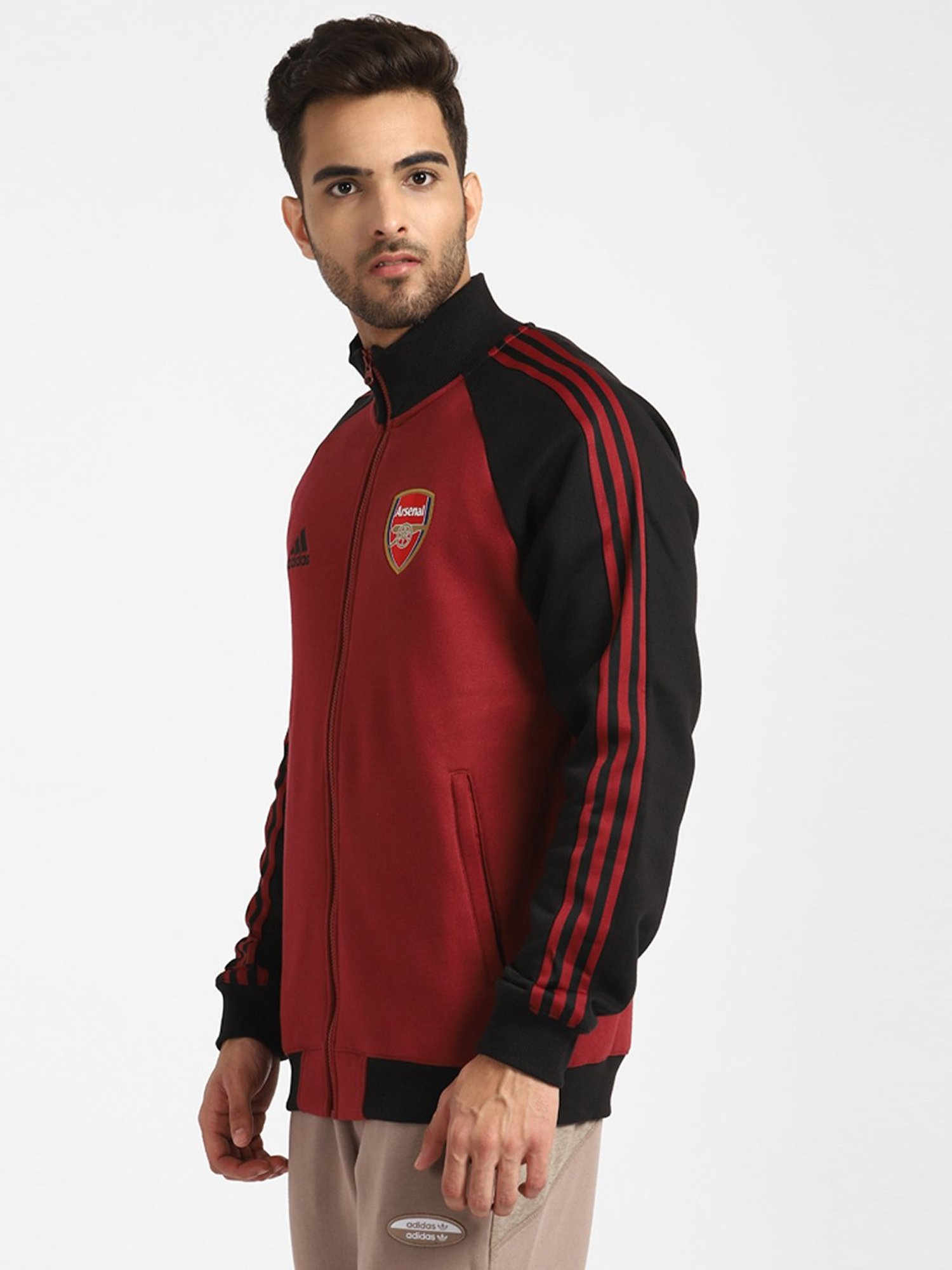 adidas Red Full Sleeves Jacket