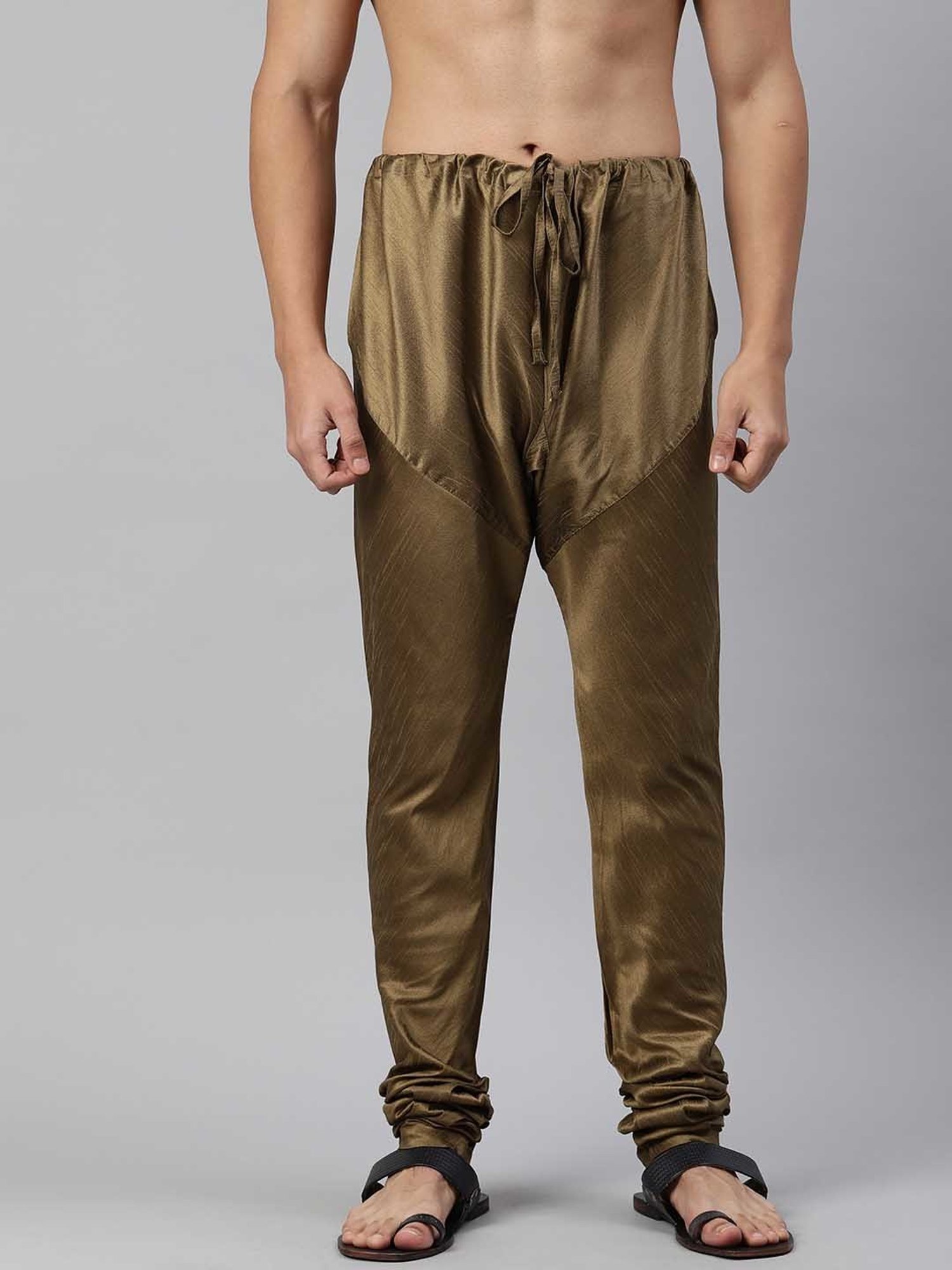 Manthan Brown Regular Fit Churidars