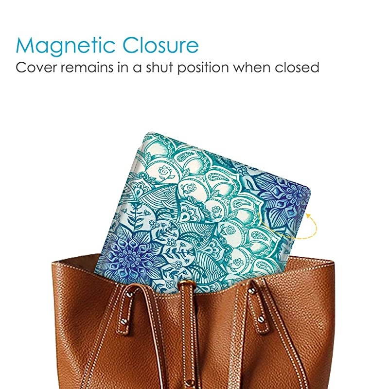 Leather Case for Kindle Oasis (10th and 9th Gen, 2019 and 2017 Release) - Slim Fit Protective Cover, Black