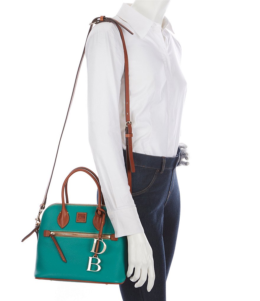 Dooney & Bourke Pebble Collection Domed Satchel Bag
