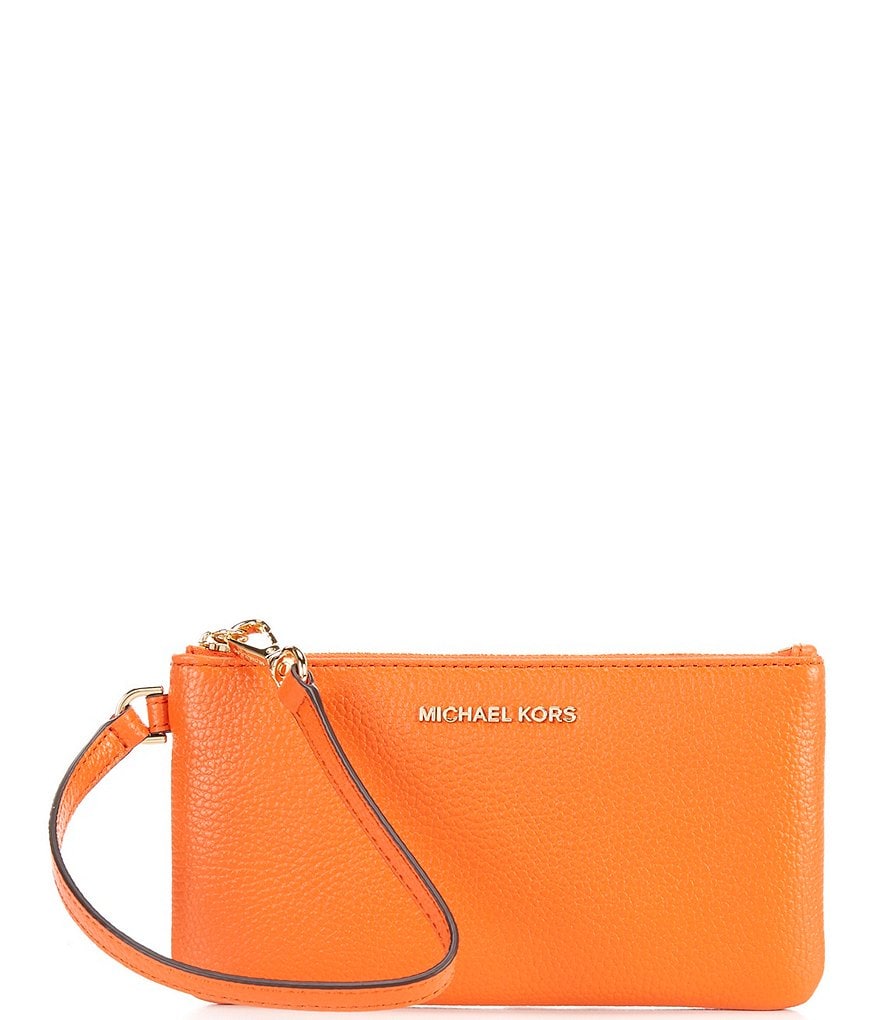 Michael Kors Jet Set Leather Medium Wristlet
