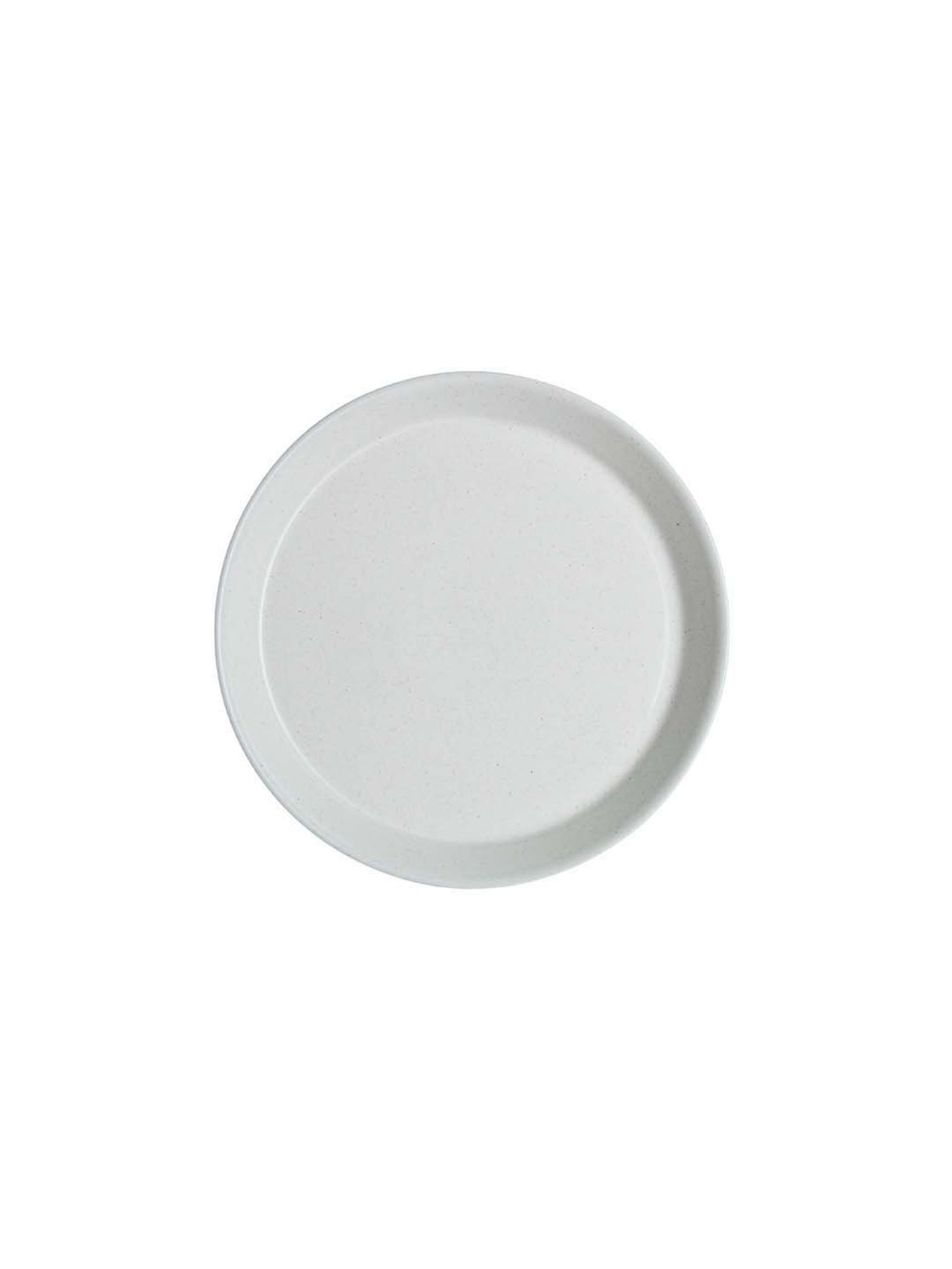 Pure Home and Living Transparent Glass Textured Dinner Plates