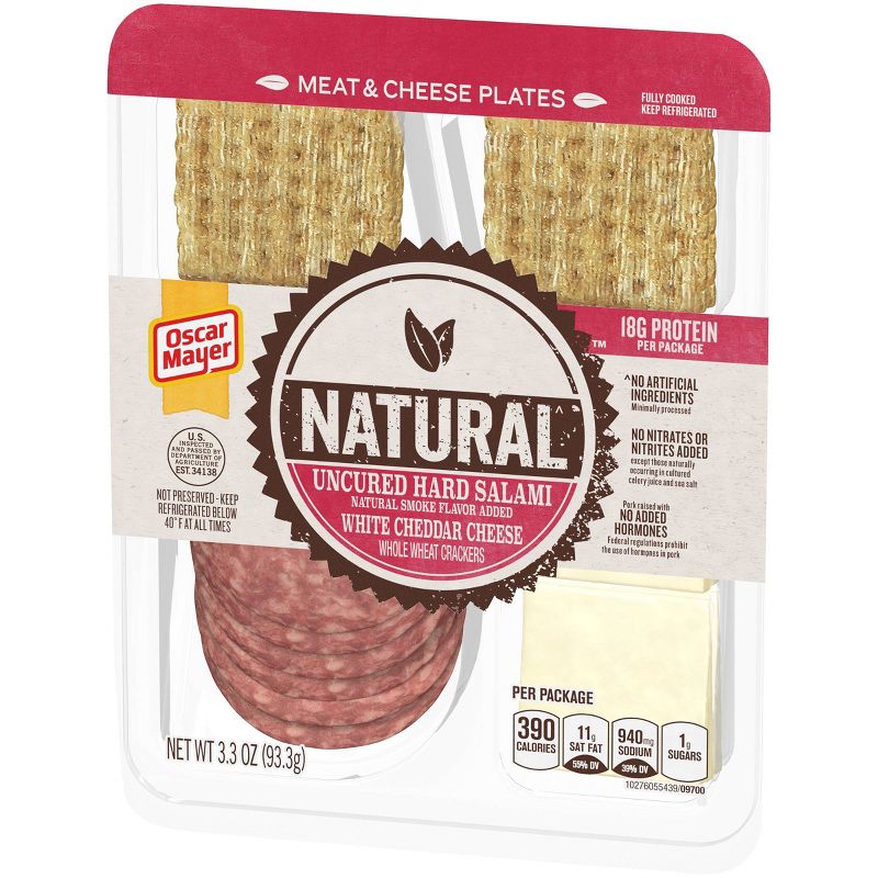 Oscar Mayer Natural Plate Salami - 3.3oz
