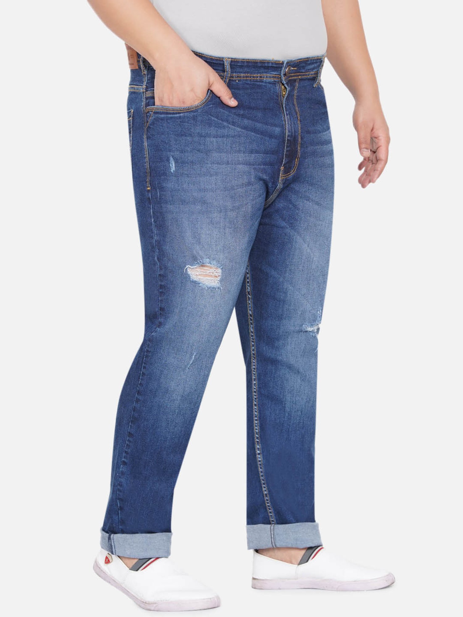 John Pride Blue Plus Size Jeans