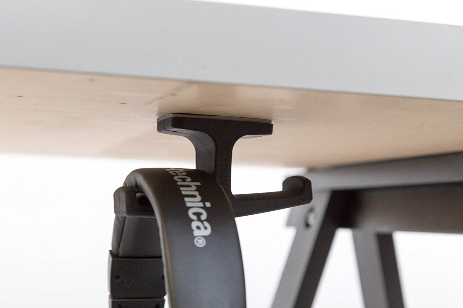 The Anchor - THE ORIGINAL Under-Desk Headphone Stand Mount