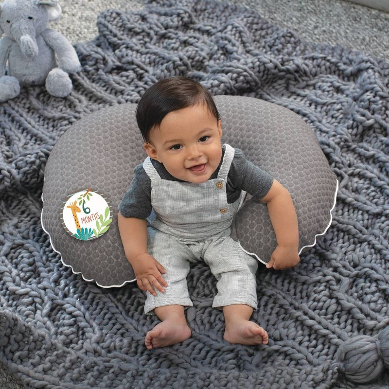 Boppy Original Feeding and Infant Support Pillow - Floral Stripes