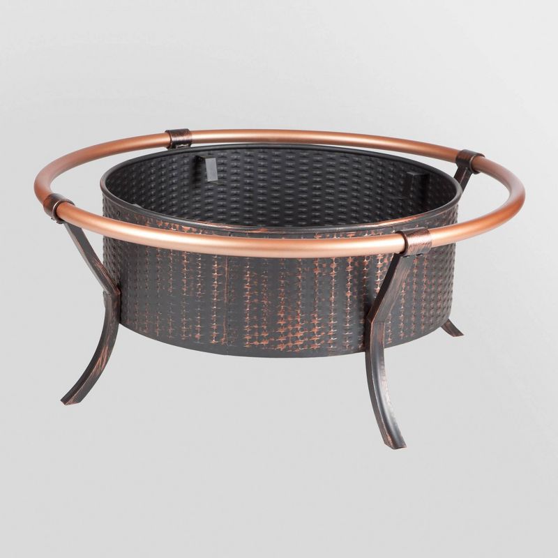 Copper Rail Fire Pit - Fire Sense