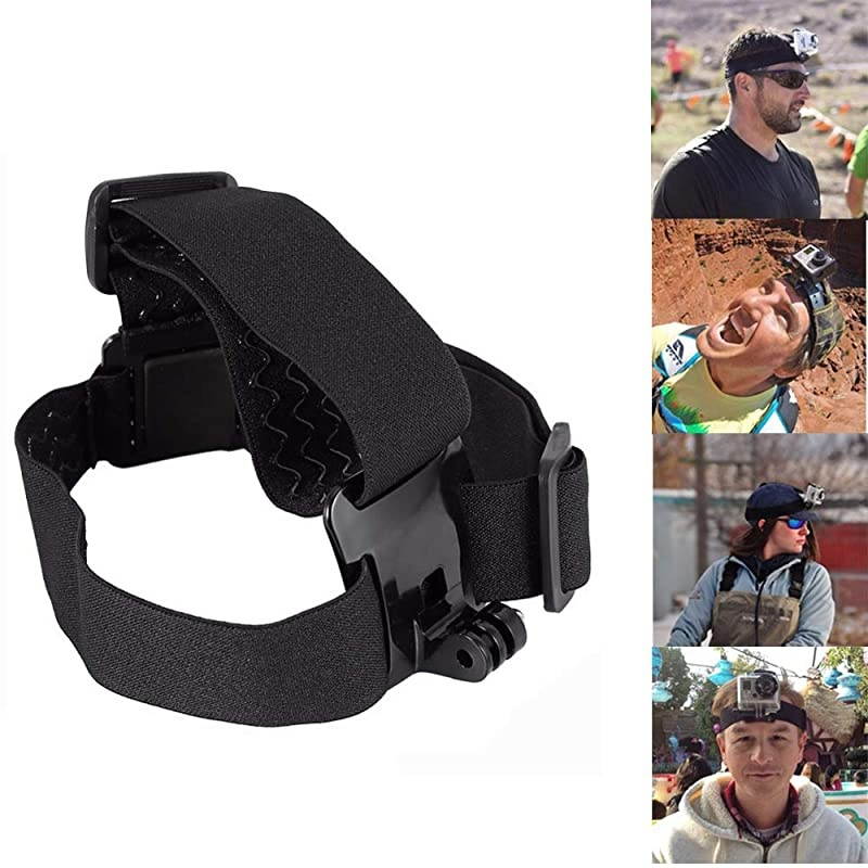 MultiFunction Adjustable Belt Cellphone Selfie Head Mount Strap for Sony Action CamGopro HeroCell PhoneiPhone XR XS Max X 8 7 6 Plus