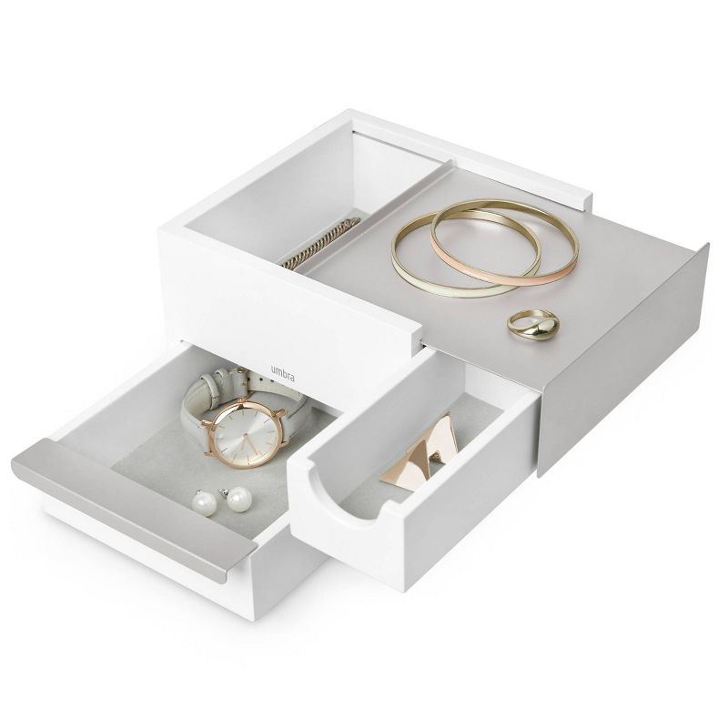 Stowit Mini Jewelry Box White - Umbra