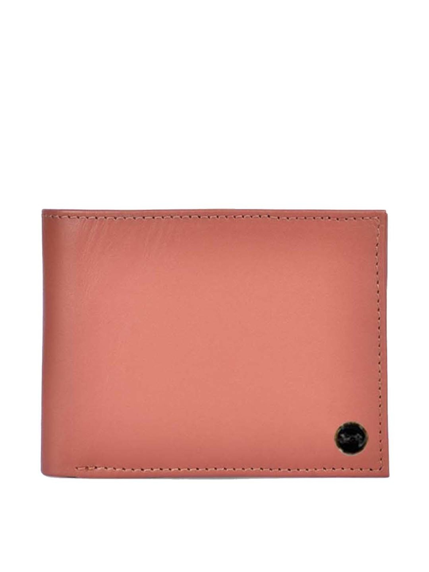 BELWABA Tan Casual Leather Bi-Fold Wallet for Men