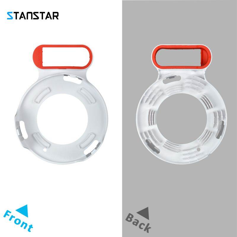 STANSTAR Wall Mount for TP-Link Deco M5 Whole Home Mesh WiFi System, Sturdy Bracket Holder for TP-Link Deco M5 Space Saving TP-Link Router Wall Holder Plug in Without Messy Wires or Screws(2pack)