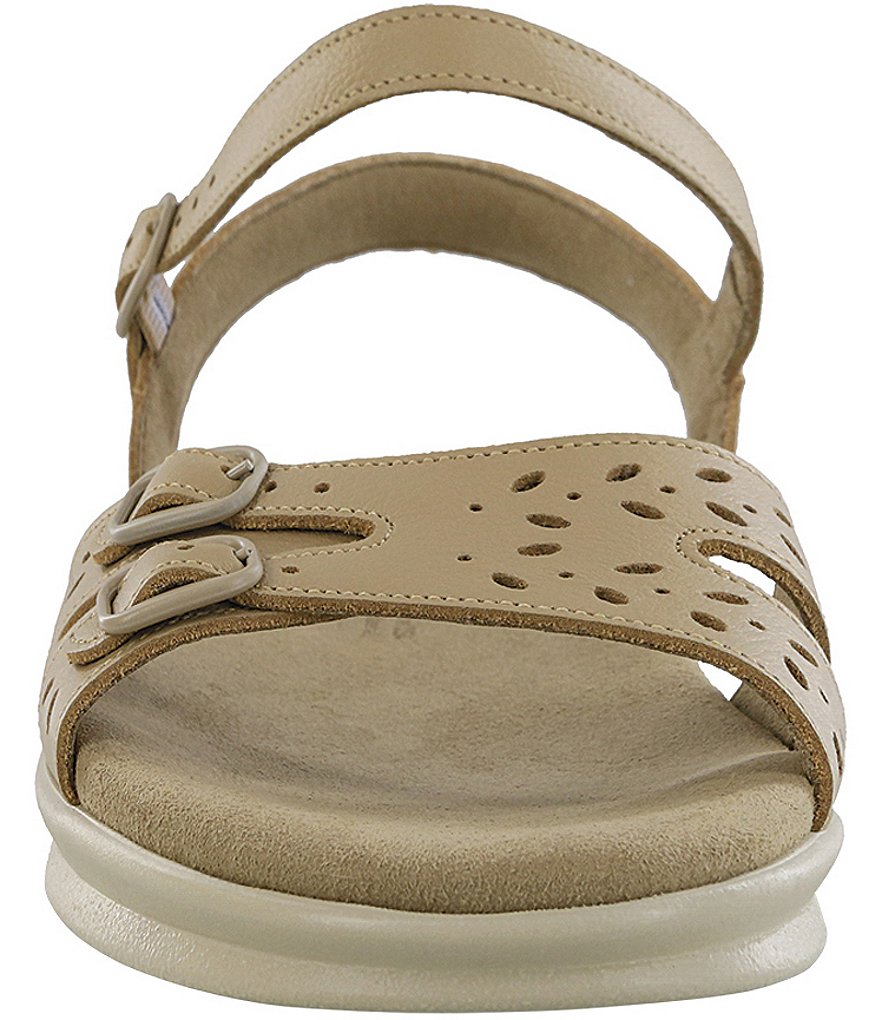 SAS Duo Leather Wedge Sandals