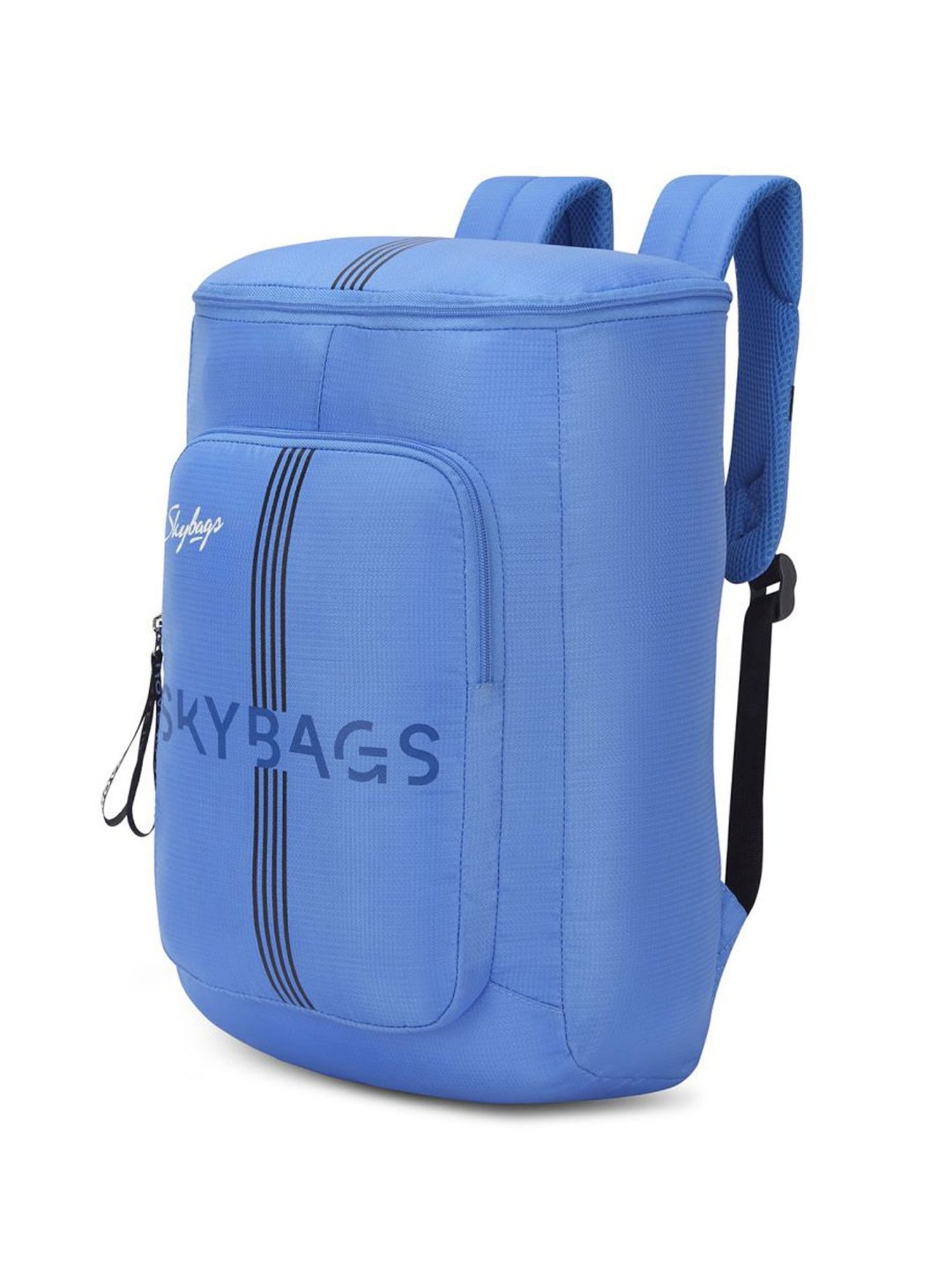 Skybags Tribe Pro 01 Blue Polyester Printed Laptop Backpack - 18 Ltrs
