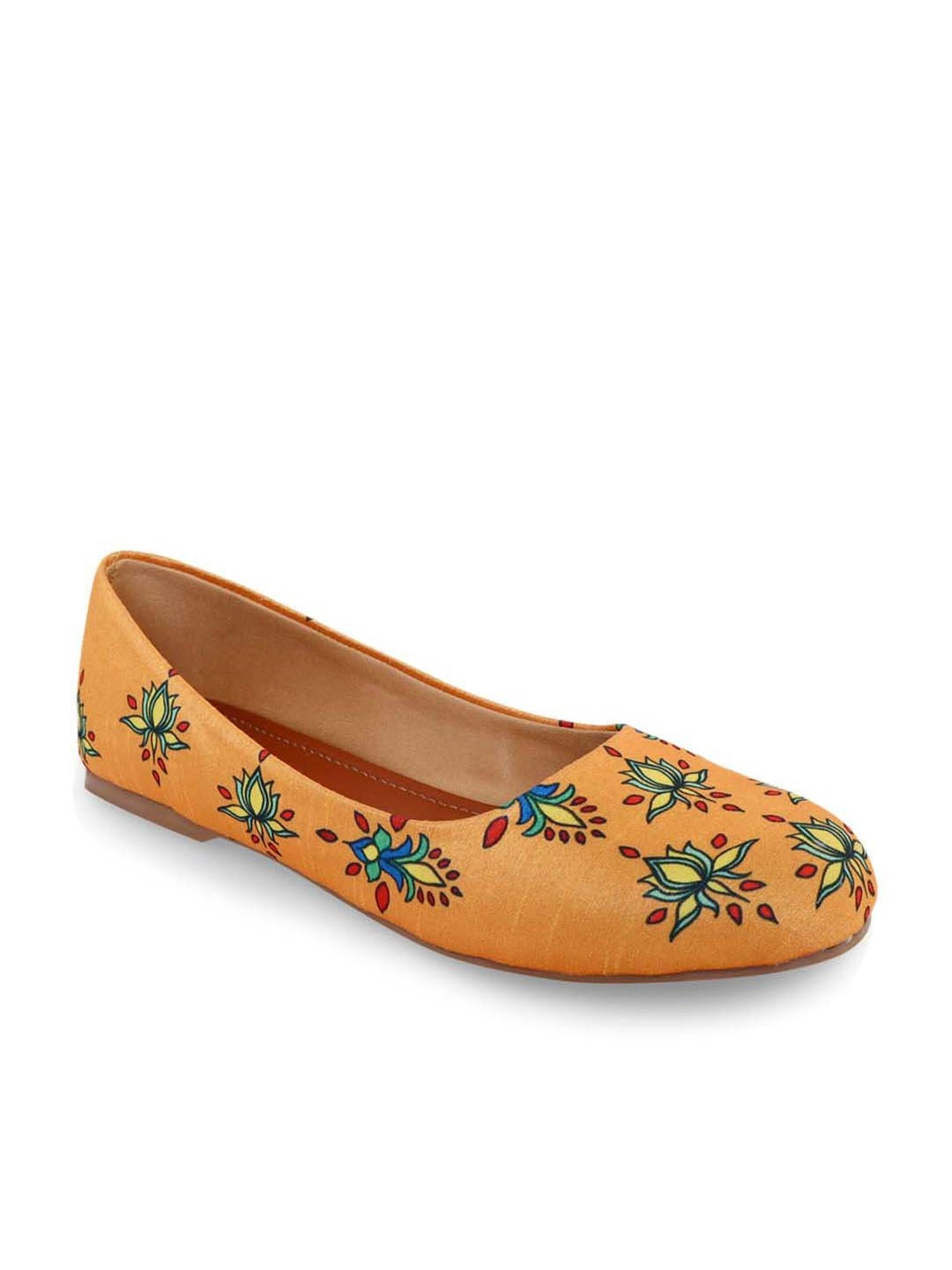 Truffle Collection Women's Golden Flat Ballets