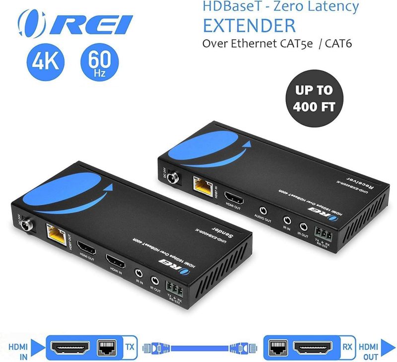 Comprehensive Cable and Connectivity CVE-TRX01 300M VGA AND AUDIO EXTENDER