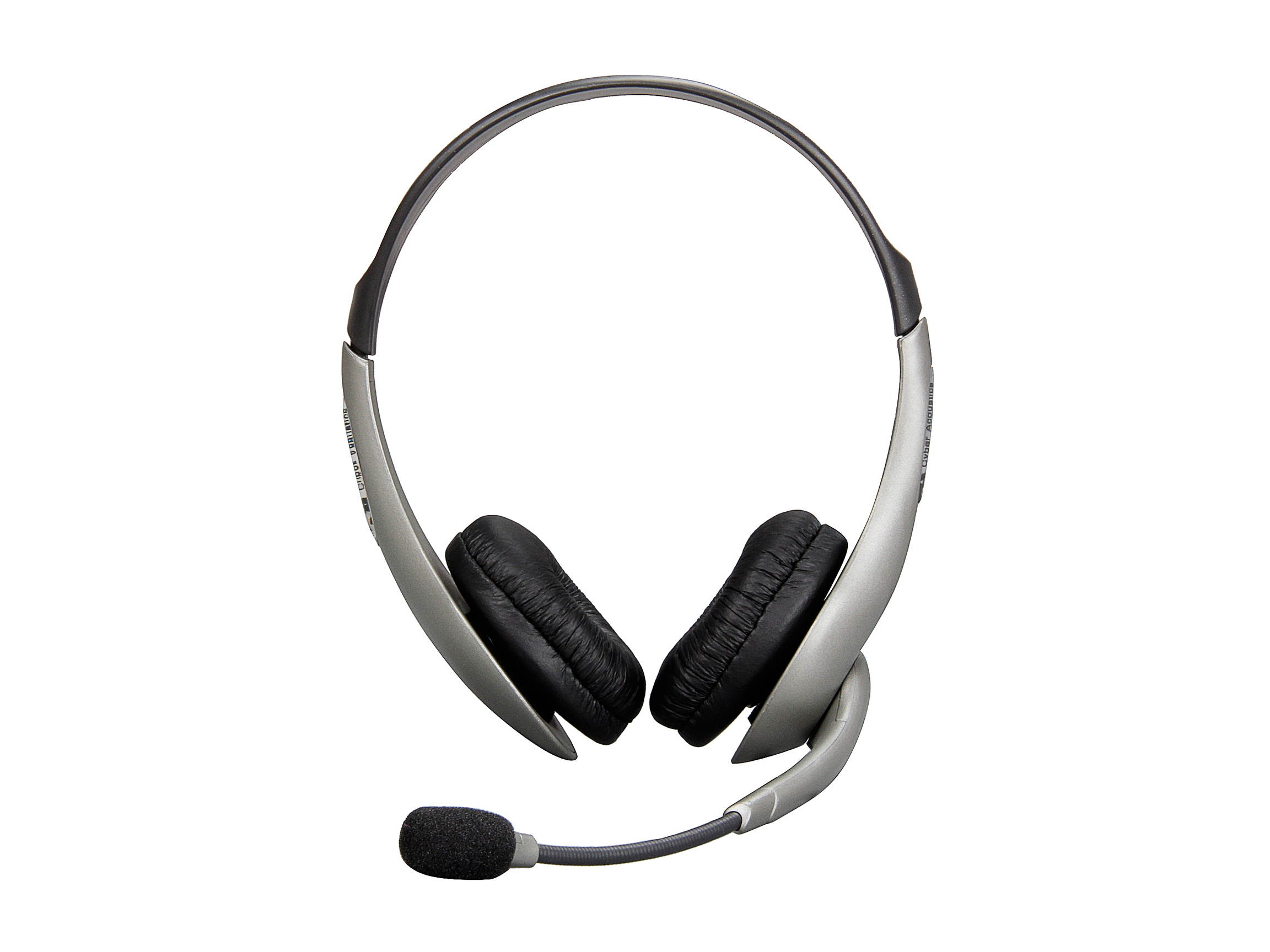 Cyber Acoustics AC851B Circumaural Stereo Headset & Boom Mic