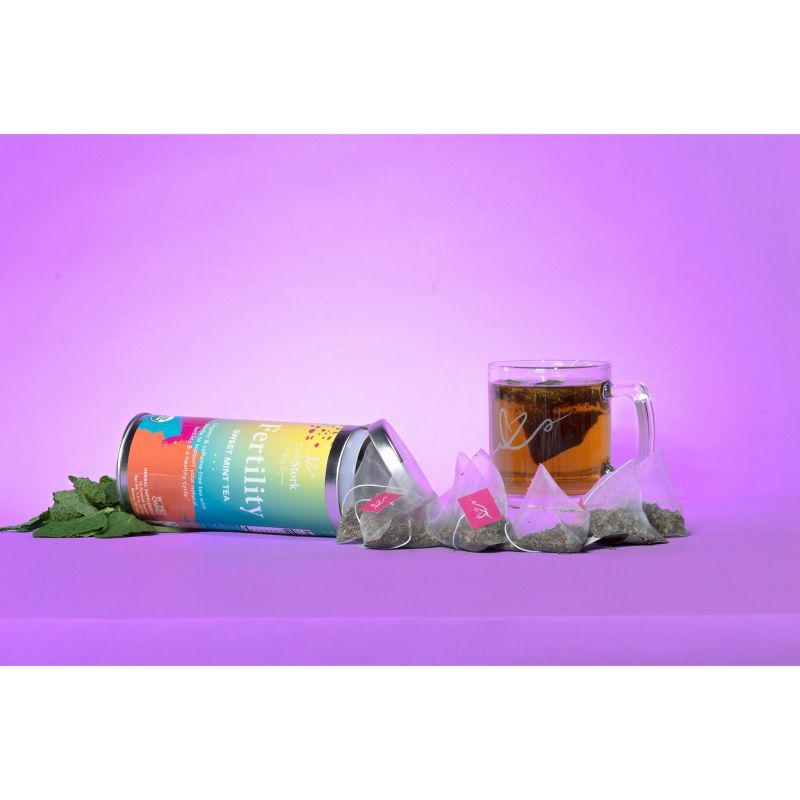 Pink Stork Sweet Mint Caffeine Free Sweet Mint Fertility Conception Tea - 15ct