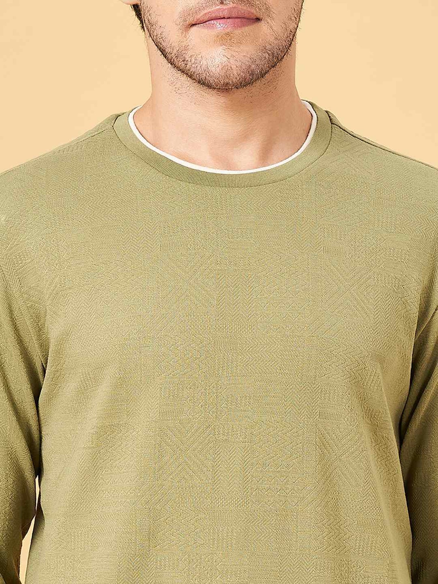 7 Alt By Pantaloons Reseda Slim Fit T-Shirt