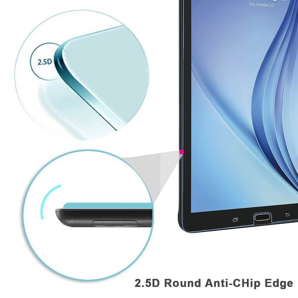 Tempered Glass Screen Protector Film for Samsung Galaxy Tab E 8.0 inch SM-T377