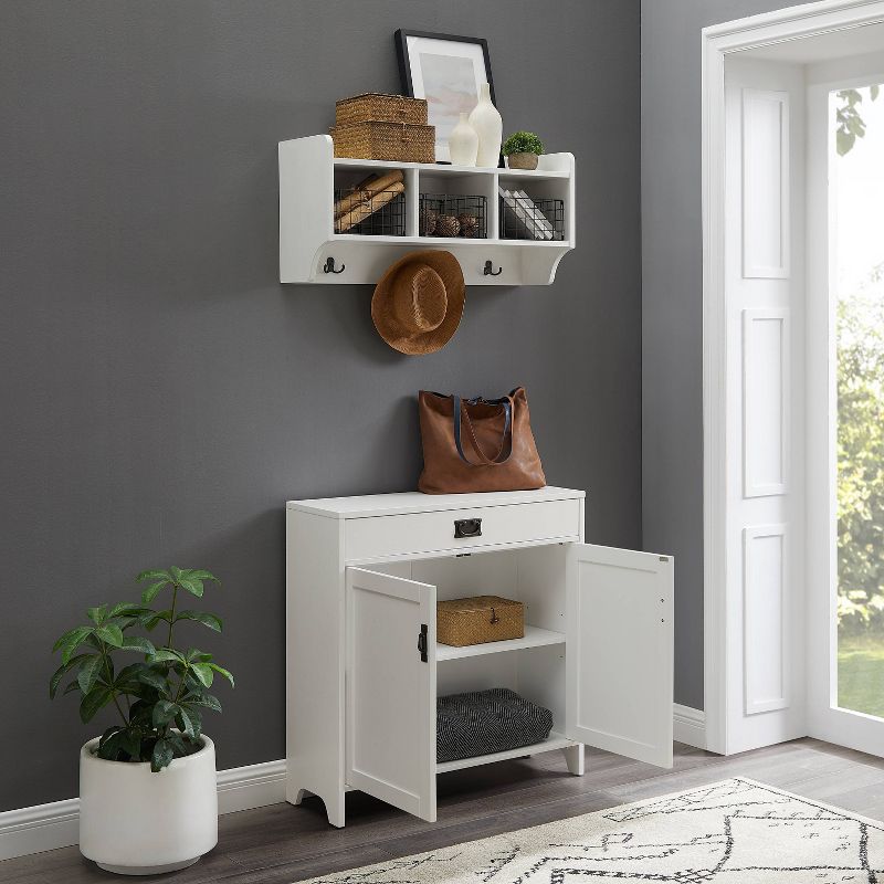 2pc Fremont Entryway Set White - Crosley