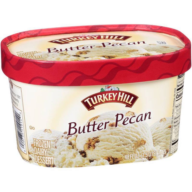 Turkey Hill Butter Pecan Ice Cream - 48oz