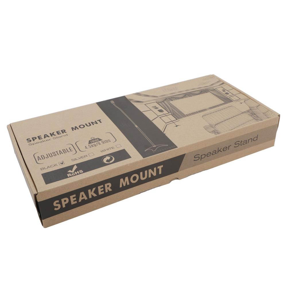 1 Pair New Black Speaker Stands Polk Audio Surround