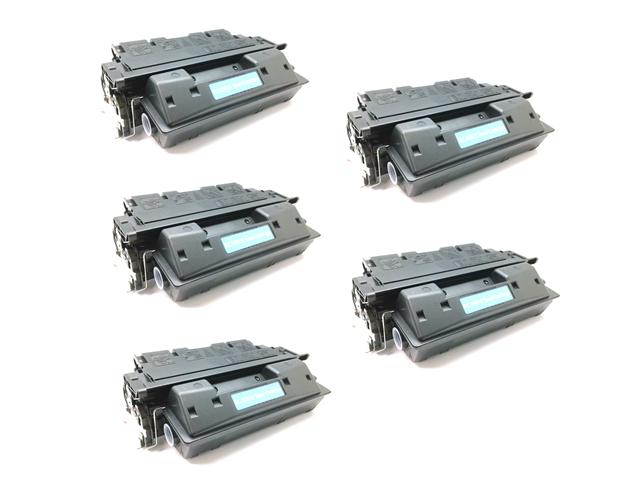 5PK [ C8061X ] C8061 8061X 61X Compatible Black Toner Cartridge for HP printers HP 4100 Laserjet 4100 Series Laserjet 4100dtn Laserjet 4100mfp Laserjet 4100n Laserjet 4100tn Laserjet 4101mfp