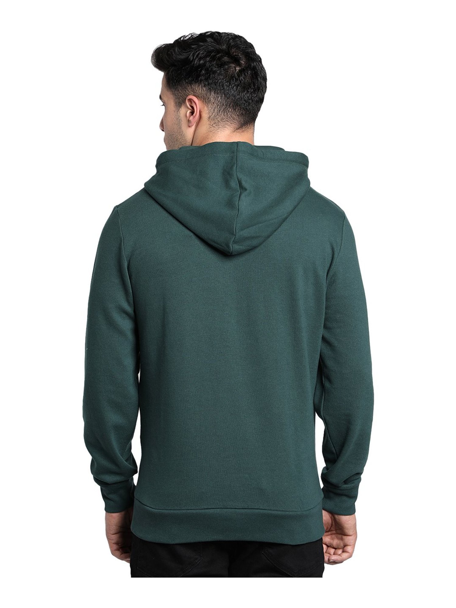 Red Tape Green Hooded Sweatshirt