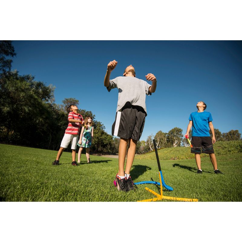 Stomp Rocket Ultra High Flying Foam Tipped Rockets with Launch Pad