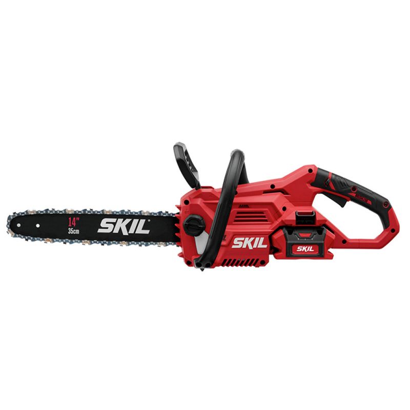 Skil CS4555-10 PWRCore 40 40V Brushless Lithium-Ion 14 in. Cordless Chainsaw Kit (2.5 Ah)