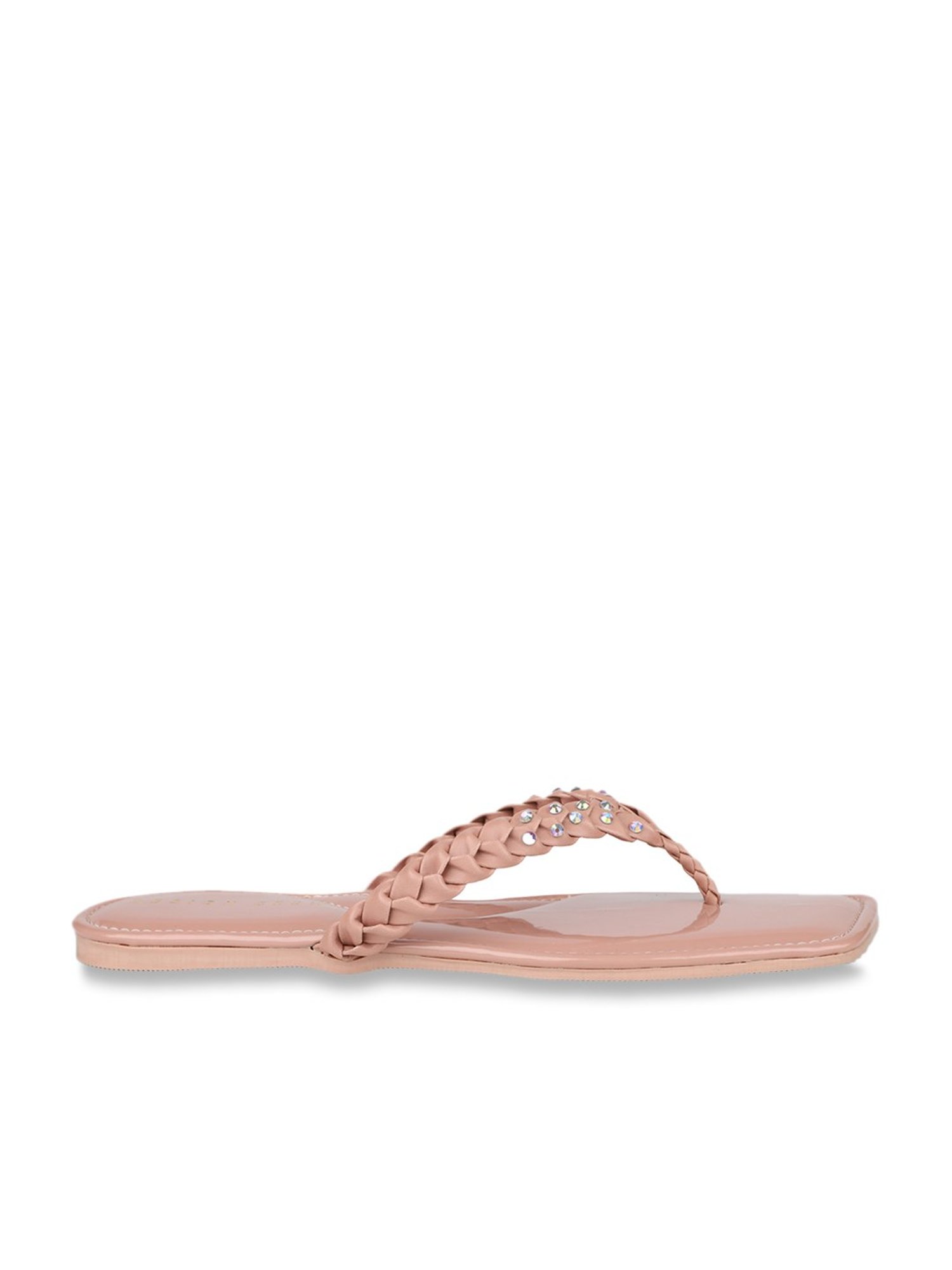 Design Crew Women's Pink Thong Sandals